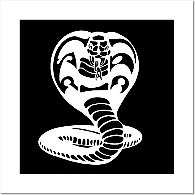 Cobra Kai - Logo Wall Art by deanbeckton